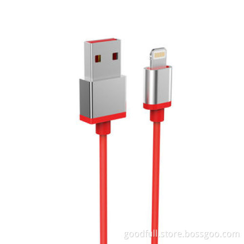 Round Cable for iPhone 5, iOS Latest System, Up to 4.8Gbps High-speed